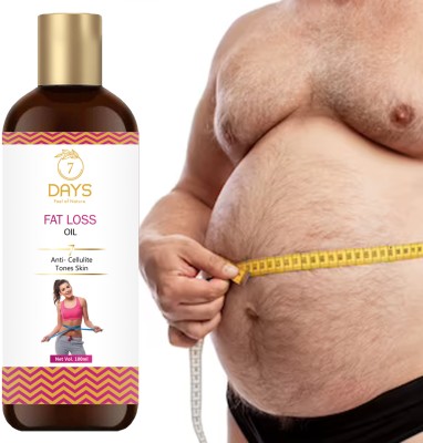 7 Days Massage Oil For Men & Women - Fat Burner - Weight Loss Keto Oil(100 ml)