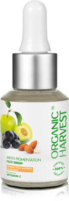 Organic Harvest Anti-Pigmentation Face Serum: Kakadu , Acai Berry & Almonds,(30 ml)