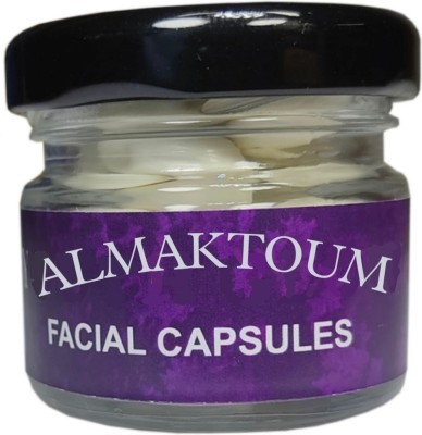 Almaktoum Vitamin C Whitening Capsule 50 Piece Facial(50 g)
