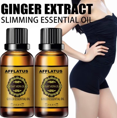 Afflatus Burner Toner, Lymphatic Drainage Ginger Oil For Men & Women(60 ml)