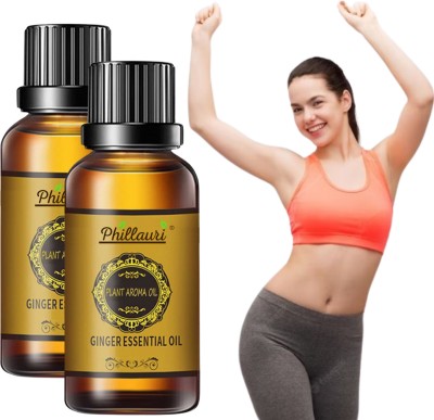 Phillauri Fat Loss Oil Belly Natural Drainage Oil Relax Massage Oil(60 ml)