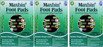 MAXBIN Foot Patches,Pain Free,Remove Toxins Cleansing(180 g)