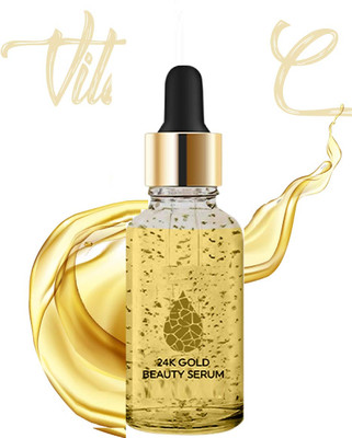 tanvi27 24 K GOLD Vitamin C Serum with Vitamin E and Hyaluronic Acid(15 ml)