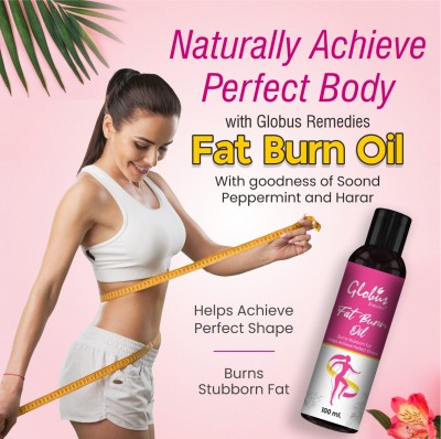 Globus Remedies Fat Burn Oil For Slimming, Anti Cellulite & Skin Toning Formula(100 ml)