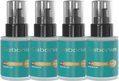 Sebonia Niacinamide Zinc Serum (20 ml) : Pack of 4(20 ml)