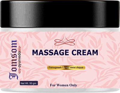 JOMSOM Cream for Women- Fenugreek and Rosehip Cream | Body Massage Cream(50 g)