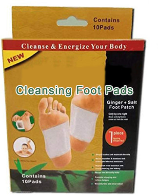 GOLDINKS Foot Pads Organic Cleansing Toxins Remover 10 Patches Kit (5 Days Pack)(100 g)