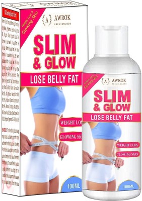 AWROK WIGHT LOSS OIL ,slimming oil, For Stomach, Hips & Thigh Fat loss(100 ml)