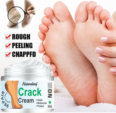 Naturalleaf feet crack heel repair cream Smooth Foot Crack Cracked Heel Repair Foot Cream(50 g)