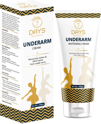 7 Days Underarm Whitening Cream For Lighten and Brighten Skin(100 g)