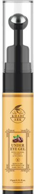 Khadi Ark Under Eye Gel enriched with Vitamin C, E, Caffeine for Dark Circles Removal(15 g)