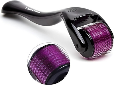 FRIPPE Derma roller 0.5mm for hair & beard growth| 0.5 mm Titanium 540 micro needles(50 g)
