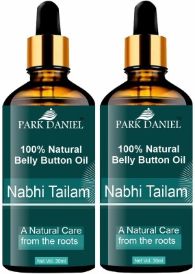 PARK DANIEL Nabhi Tailam Belly Button Oil For Nourishing, Brighter & Soft Skin (2x30ML)(60 ml)