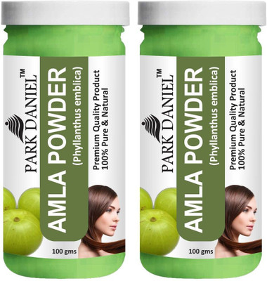 PARK DANIEL Pure and Natural Amla Powder - For Hair Conditioner Combo Pack 2 bottles of 100 gms(200 gms)(200 g)