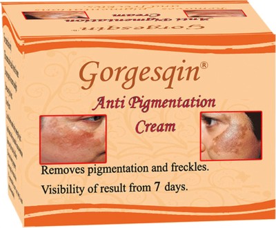 GORGESQIN Anti Pigmentation & Anti Freckle Cream, Removes pigmentation from 7 days,(6 g)