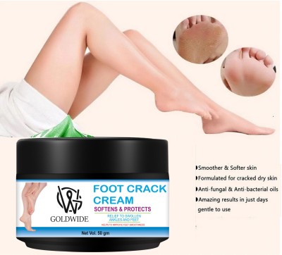 GOLDWIDE Feet crack heel repair cream Smooth Foot Crack Cracked Heel Repair Foot Cream(50 g)