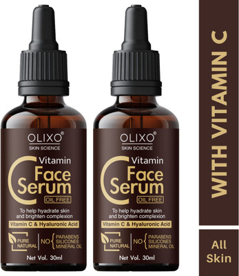 OLIXO Vitamin C Booster Face Serum For Bright Glowing Skin On Flipkart For Rs. 120 @ 85% off