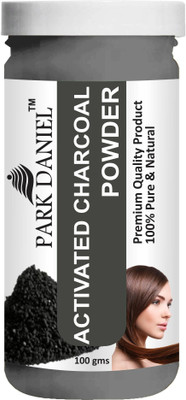 PARK DANIEL Natural Activated Charcoal Powder-For Glowing Skin and Pimples (100 gms)(100 g)