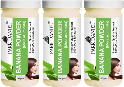 PARK DANIEL Pure and Natural Banana Powder Combo Pack 3 bottles of 100 gms(300 gms)(300 g)