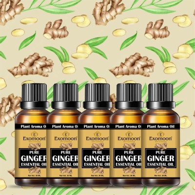 EXOMOON 12X Belly Ginger organic Fat Loss Oil Belly And Waist Stay Perfect Shape(150 ml)