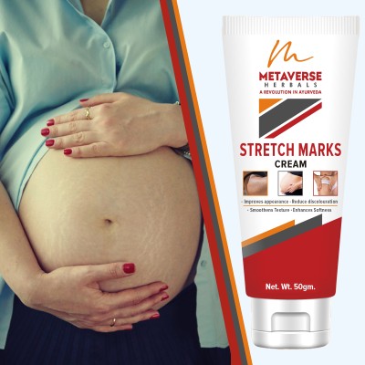 METAVERSE Stretch mark prevention cream hydrates deeply Under Arm Body Fat Mark(50 g)