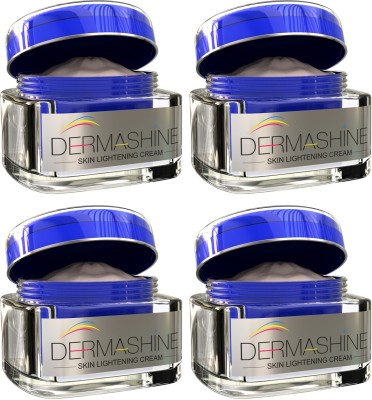 Dermashine Skin lightening Cream : Pack of 4(200 g)