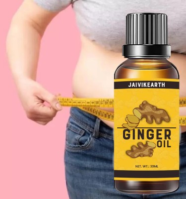 Jaivik Earth Tummy Fat Burner Hot Ginger oil Weight Loss Women Slim Ginger fat burn oil(30 ml)