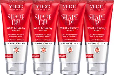 VLCC Shape Up Waist & Tummy Trim Gel (Pack of 4)(800 g)