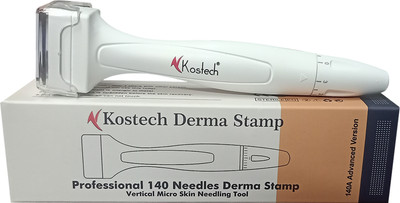 Kostech Adjustable Derma Stamp upto 0mm-3mm 140 Titanium Alloy Micro-Needling(100 g)