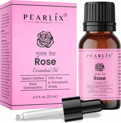 PEARLiX Rose Essential Oil | For Soothing Mind, Body, and Spirit with its Gentle Floral(10 ml)