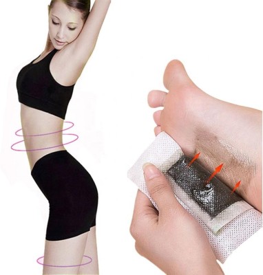 FlyTouch 10 High Quality Diabetes Weight Loss Cleansing Bamboo Clean Foot Patch Detox(60 g)