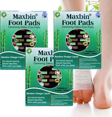 MAXBIN Foot Patches Kit for Release Body,Stress Relief Sleep(180 g)