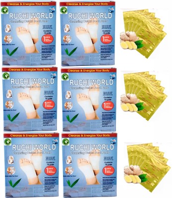 Ruchi World Acidic Toxic Fluids Gathering Around The Joints foot patch(600 g)