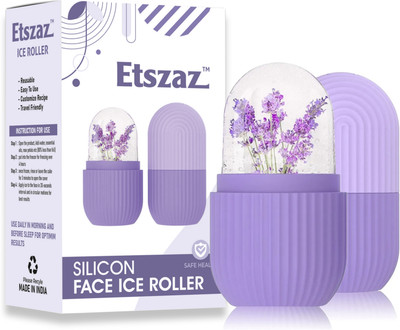 Etszaz Silicone Ice Roller | Ice Pouch | Skin Natural Glow, Tightening, Glowing(100 ml)