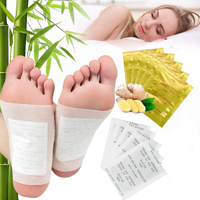 GOLDINKS Foot Pad Organic Toxin Remover Foot Cleansing adhesive Patches - Pack of 20 pcs(20 g)