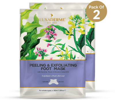LuxaDerme Foot Peeling & Exfoliating Mask(80 ml)