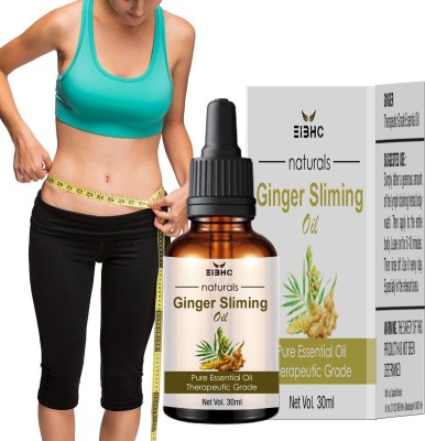 AWROK Weight Loss Fat Burner Belly Drainage Pure Ginger Essential Oil Women(30 ml)
