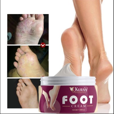 kuraiy Foot Crack Cream For Dry Cracked Heels & Feet Foot Cream (50gm)(50 g)