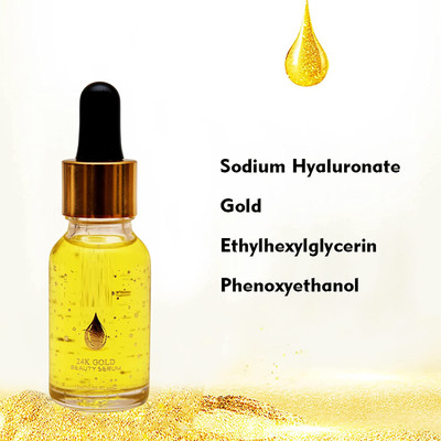 GABBU 24K Gold Serum for Visible Radiance, Anti-Aging(15 ml)