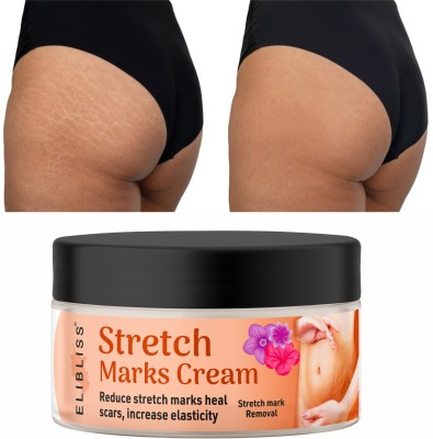 ELIBLISS Stretch Marks Cream with Toxin-Free Ingredients and Zero Mineral Oil(50 g)