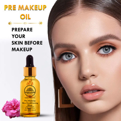 Wildflower essentials Pre Makeup Skin Conditioning Elixir To Prepare Your Skin Before Makeup Men & Women(30 ml)