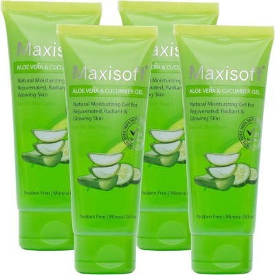 Maxisoft Natural Aloe & Cucumber Gel | Phthalates Free | Paraben Free(120 g)