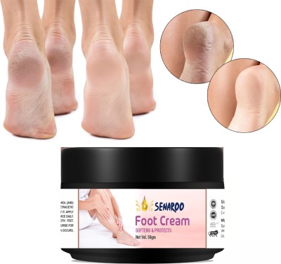 SENAROO healthy Feet Foot cream for Cracked heels and Athlete's foot 50gm(50 g)