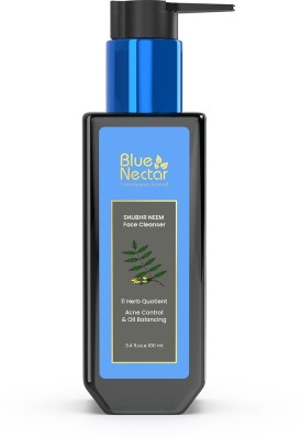 Blue Nectar Ayurvedic Acne Face Wash with Honey & Neem (Face Wash Acne_100ml)(100 ml)