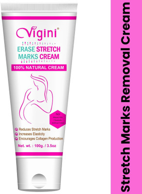 Vigini Anti Stretch Marks Scar Remover Oil Cream During After Pregnancy Delivery Women(100 g)