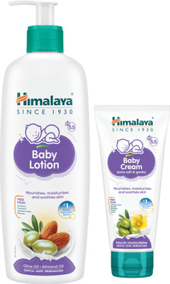 HIMALAYA BA LOTION 400ML + BA CREAM 200ML IND-COM(600 ml)