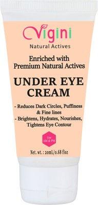 Vigini Under Eye Dark Circles Wrinkle Puffiness Fine Lines Remover Gel Cream Men Women(20 ml)