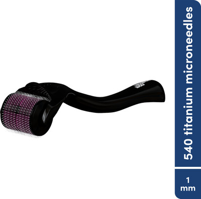Man Matters Derma Roller 1mm with 540 Titanium needles | Promotes strong hair & beard growth(1 g)
