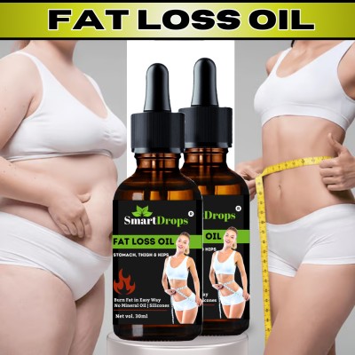 smartdrops Fat Loss Oil, Fat Burning Oil, Weight Loss Oil, Slimming Oil, Anti Cellulite Oil(30 ml)