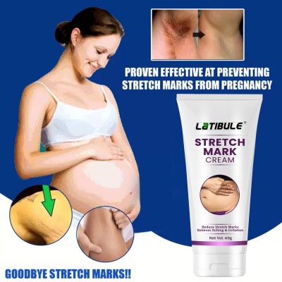 Latibule Stretch Cream For Stretch Marks Removal Post Pregnancy Fast work(60 g)